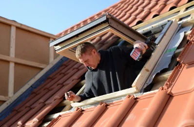 Pose de fenêtres de toit Velux à l'Oie
